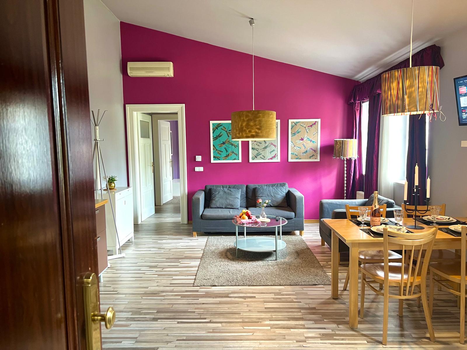 Obyvaci pokoj s jidelnou